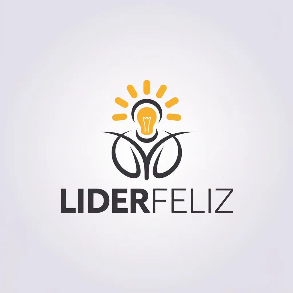 LOGO-Design-for-LiderFeliz-Minimalistic-Vector-Logo-Symbolizing-Leadership-and-Happiness