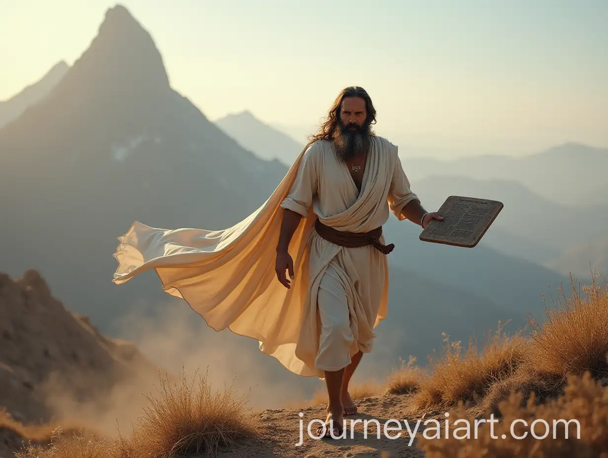 Moses-Descending-the-Mountain-with-the-Tablets-in-His-Hands