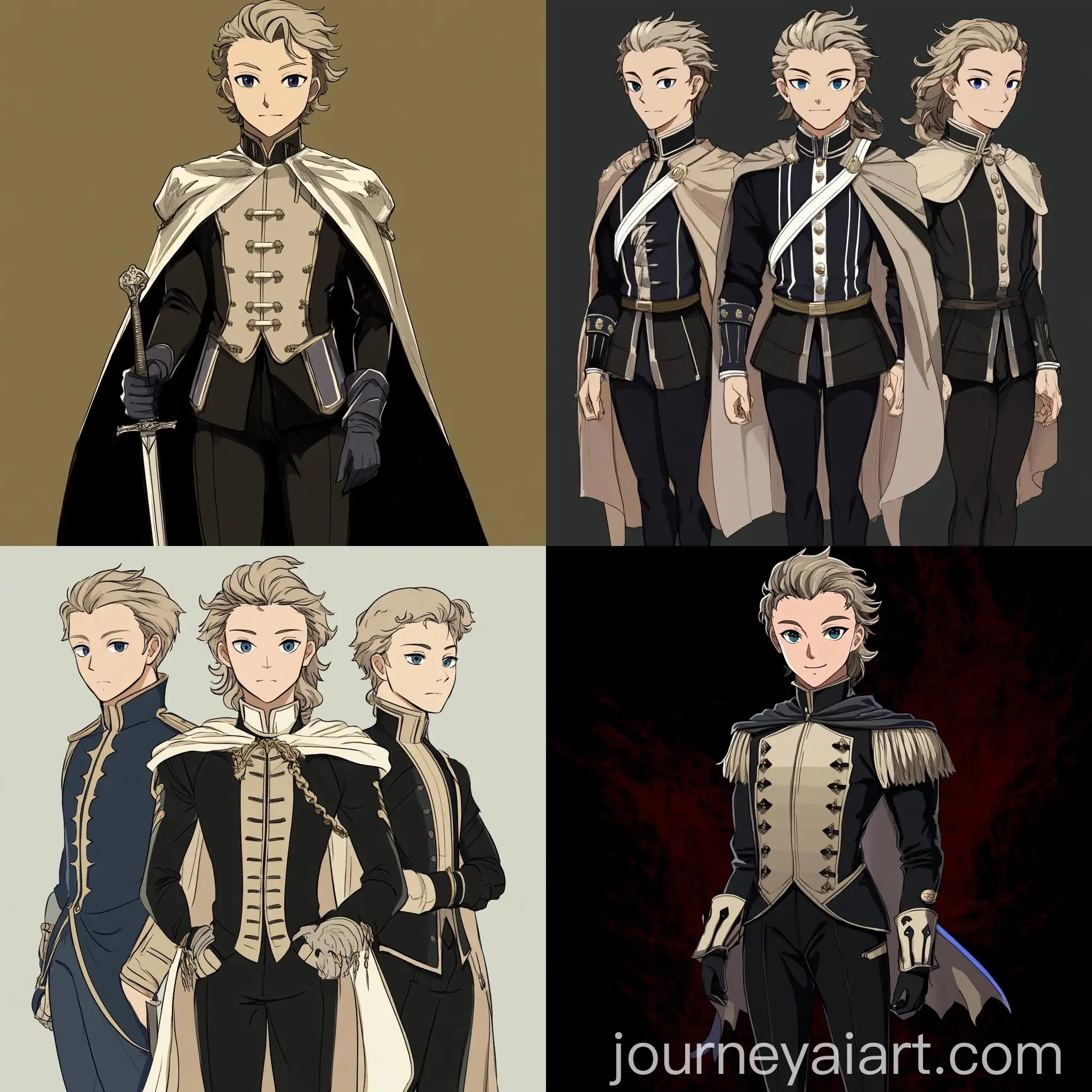Fire-Emblem-Three-Houses-Characters-in-Full-Body-Art