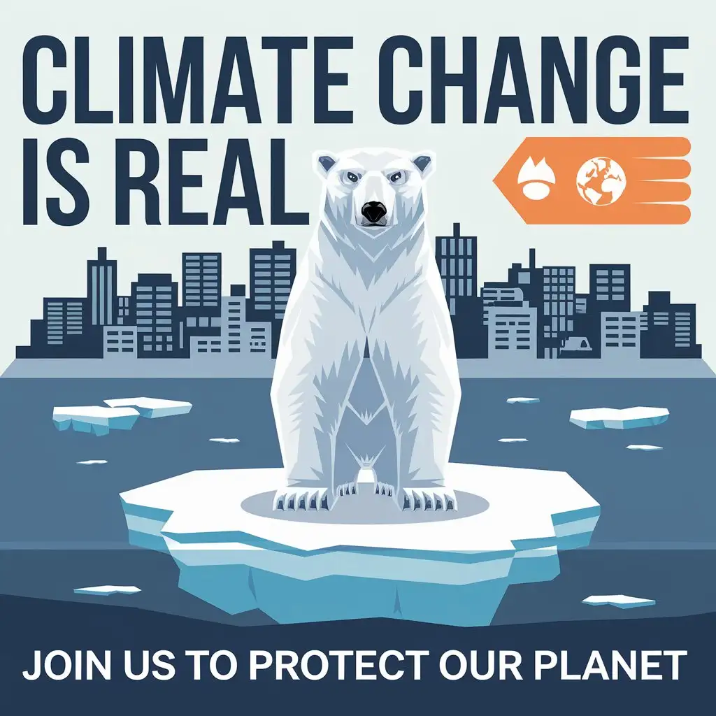 poster awareness climate change