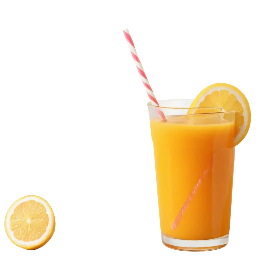 HighQuality-PNG-Image-of-a-Beautiful-Juice-Glass-with-Lemon-Straw-for-Fresh-Drink-Visuals