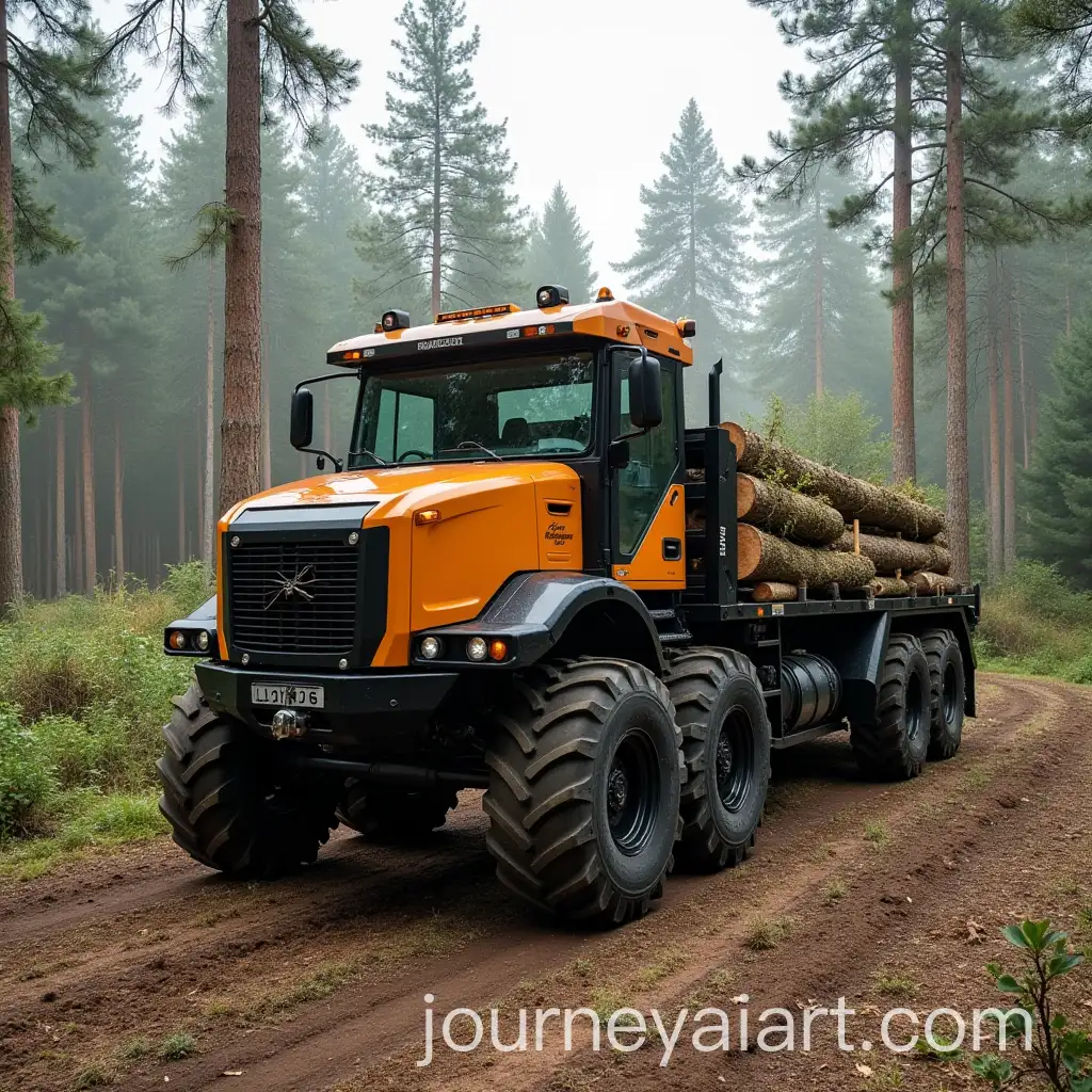 Autonomous-Forest-Machine-for-Tree-Cutting-and-Transport