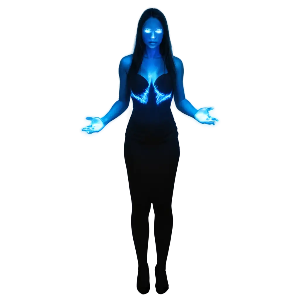 PNG-Image-of-a-Character-with-Glowing-Blue-Dark-Flame-Aura-Enhance-Online-Presence