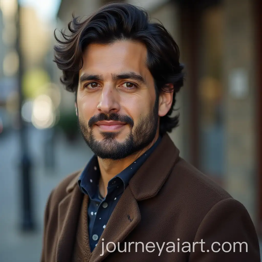 Portrait-of-Manouchehr-Vali-Zadeh-with-Artistic-Expression