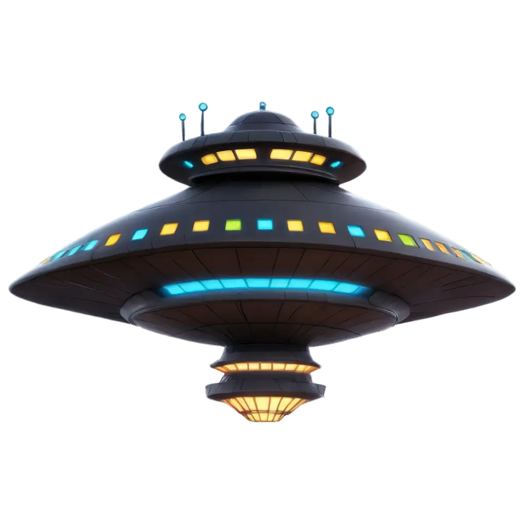 Cartoon-Alien-Spaceship-PNG-Playful-and-Futuristic-Illustration