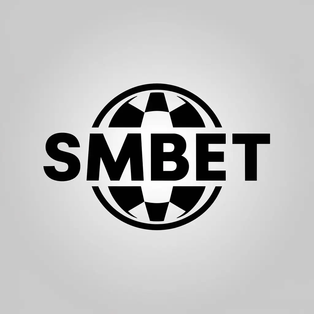 LOGO Design For SMBET Vector Ball Symbol for Sports Fitness