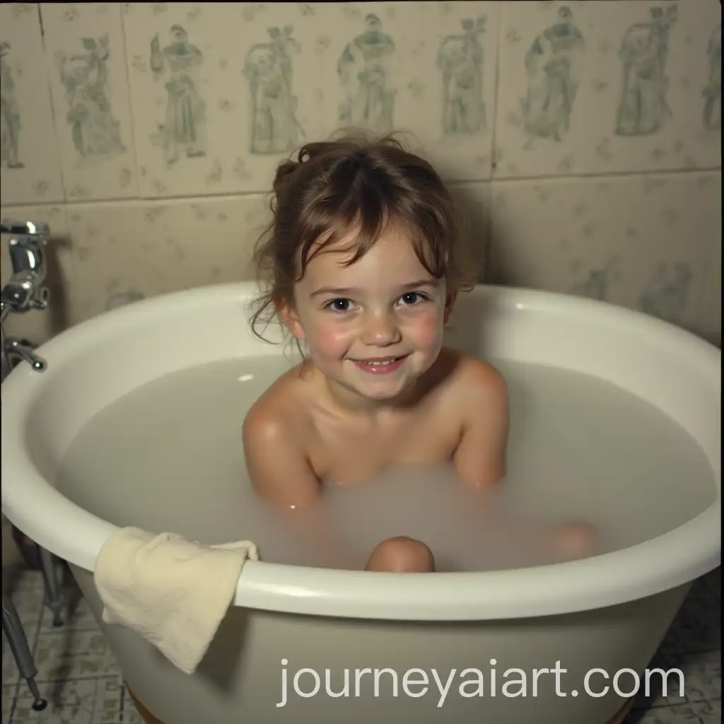 Young-Girl-Relaxing-in-a-Bathtub-with-Bubbles-and-Playful-Atmosphere