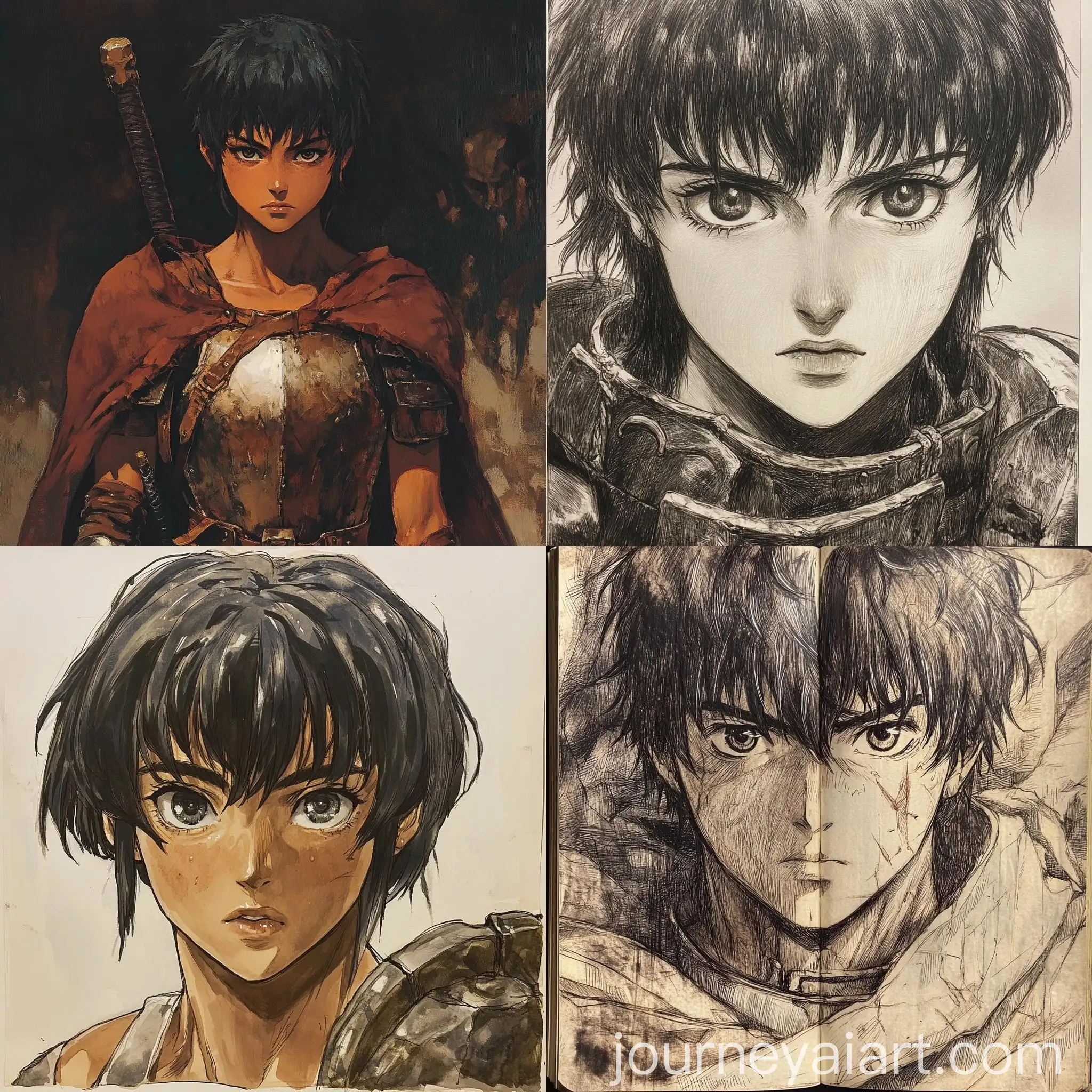 Casca-from-Berserk-Manga-Illustration