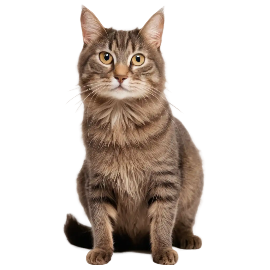 HighQuality-PNG-Image-of-a-Cat-Kucing-Perfect-for-Various-Creative-Projects