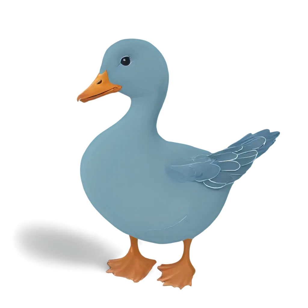 Blue-Duck-PNG-Image-Capturing-Clarity-and-Detail-in-Every-Pixel