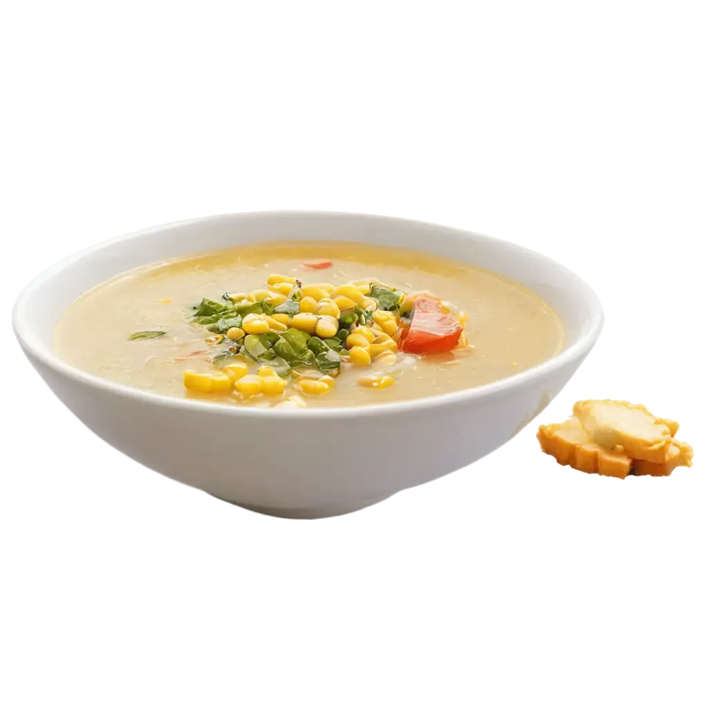 Delicious-Chicken-Corn-Soup-PNG-Image-Enhance-Your-Culinary-Content-with-HighQuality-Visuals