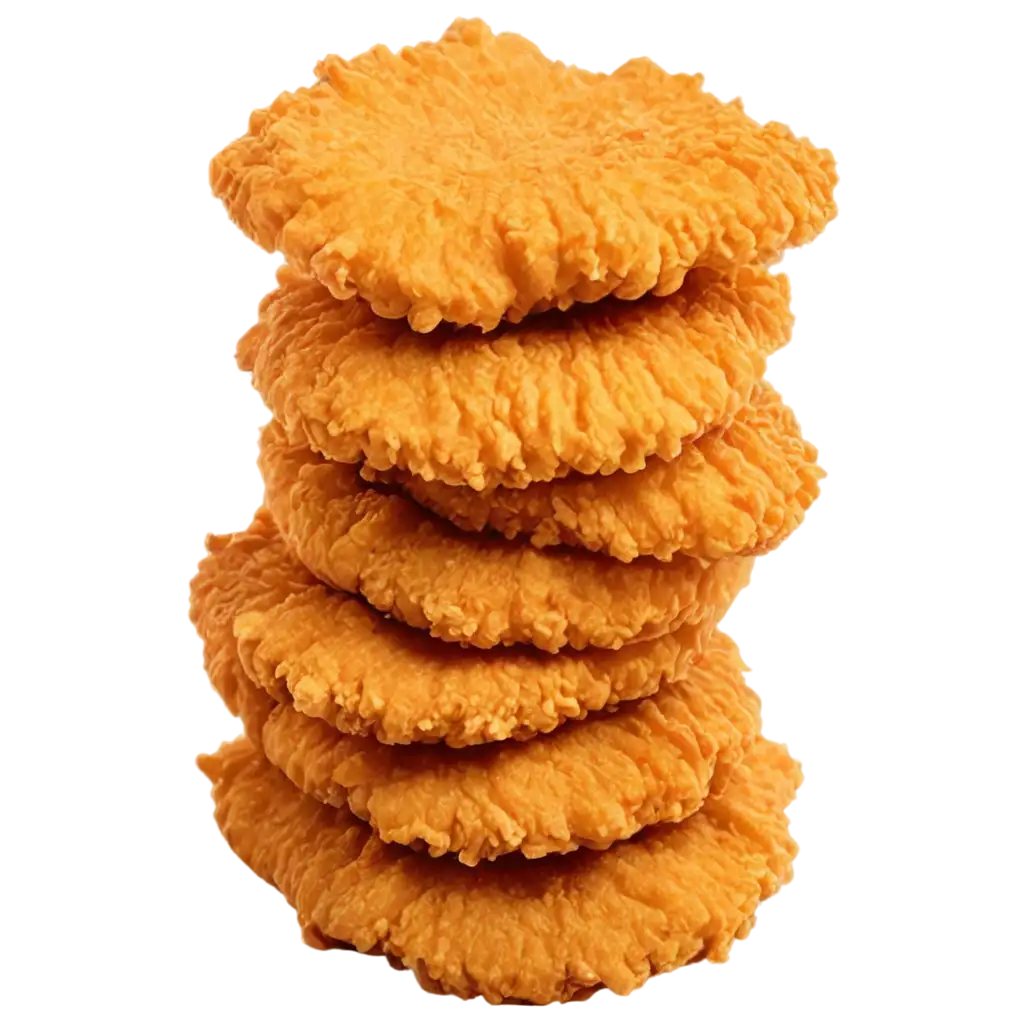 Crispy-Chicken-Nuggets-PNG-A-Perfectly-Stacked-Delight-for-Culinary-Graphics