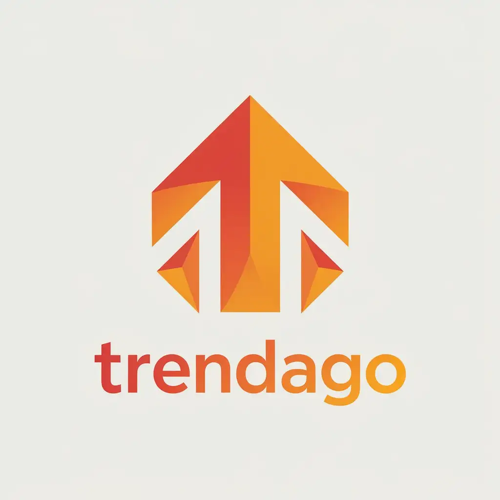 LOGO Design for Trendago Amazoninspired Minimalistic Style for Retail Industry