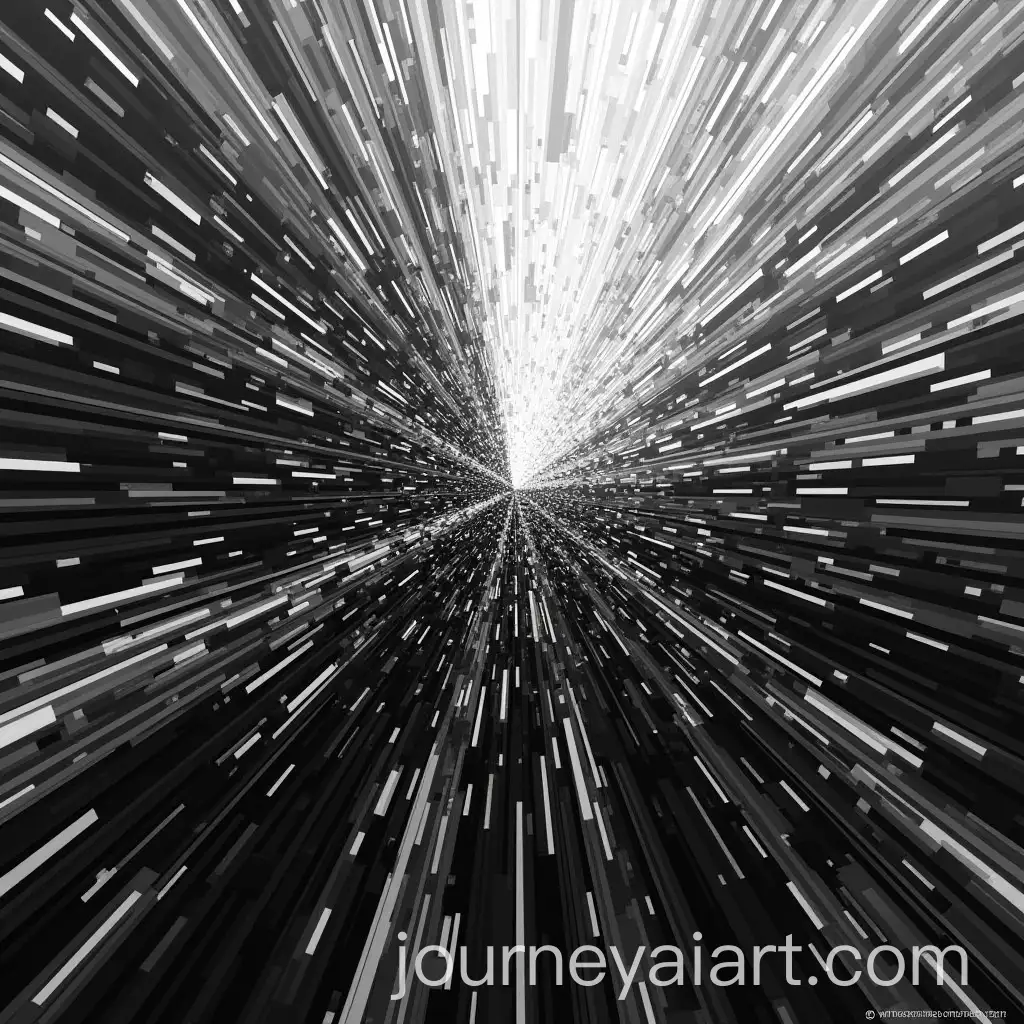 Abstract-Digital-Art-of-Grayscale-Pixelation-and-Glitch-Effects