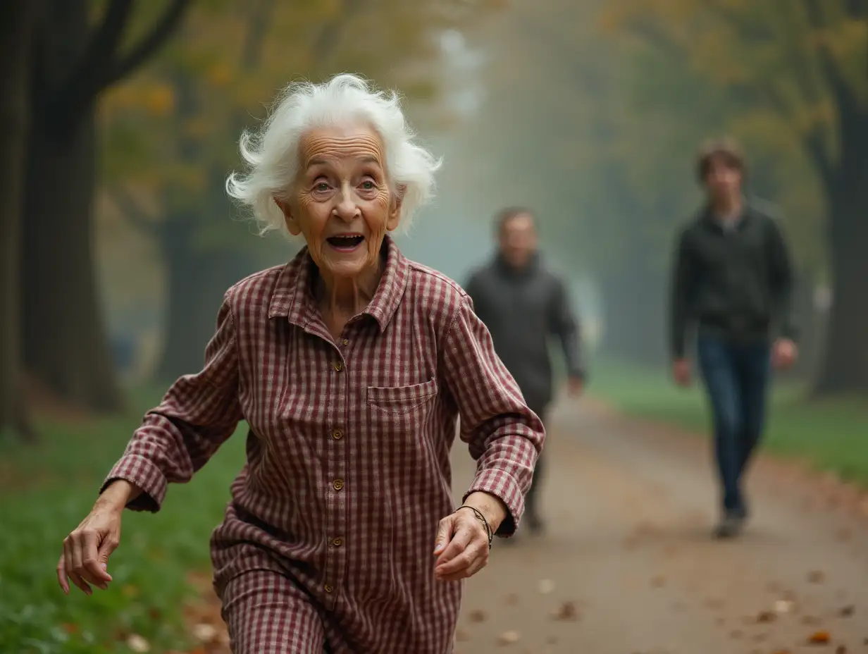 Granny, chasing after me