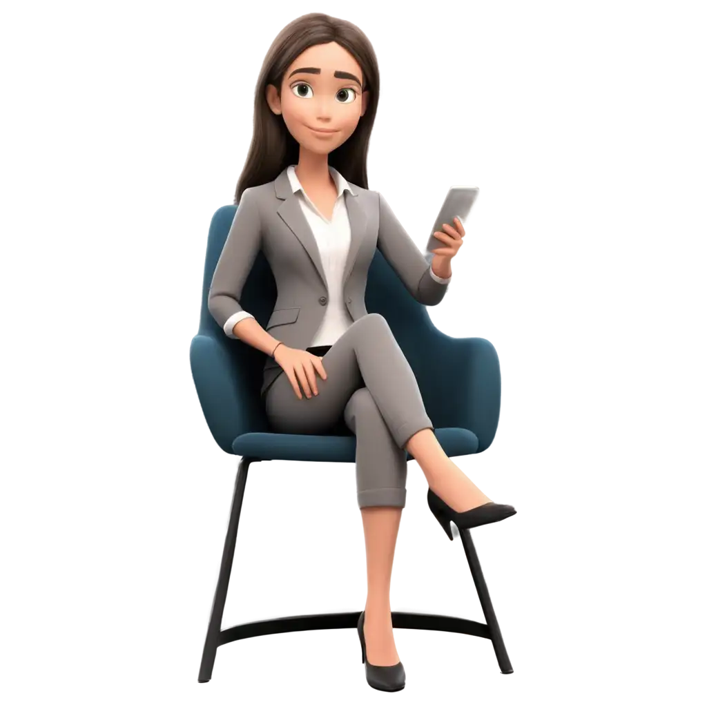 Dynamic-PNG-of-a-Young-Corporate-Animated-Girl-Sitting-on-a-Chair