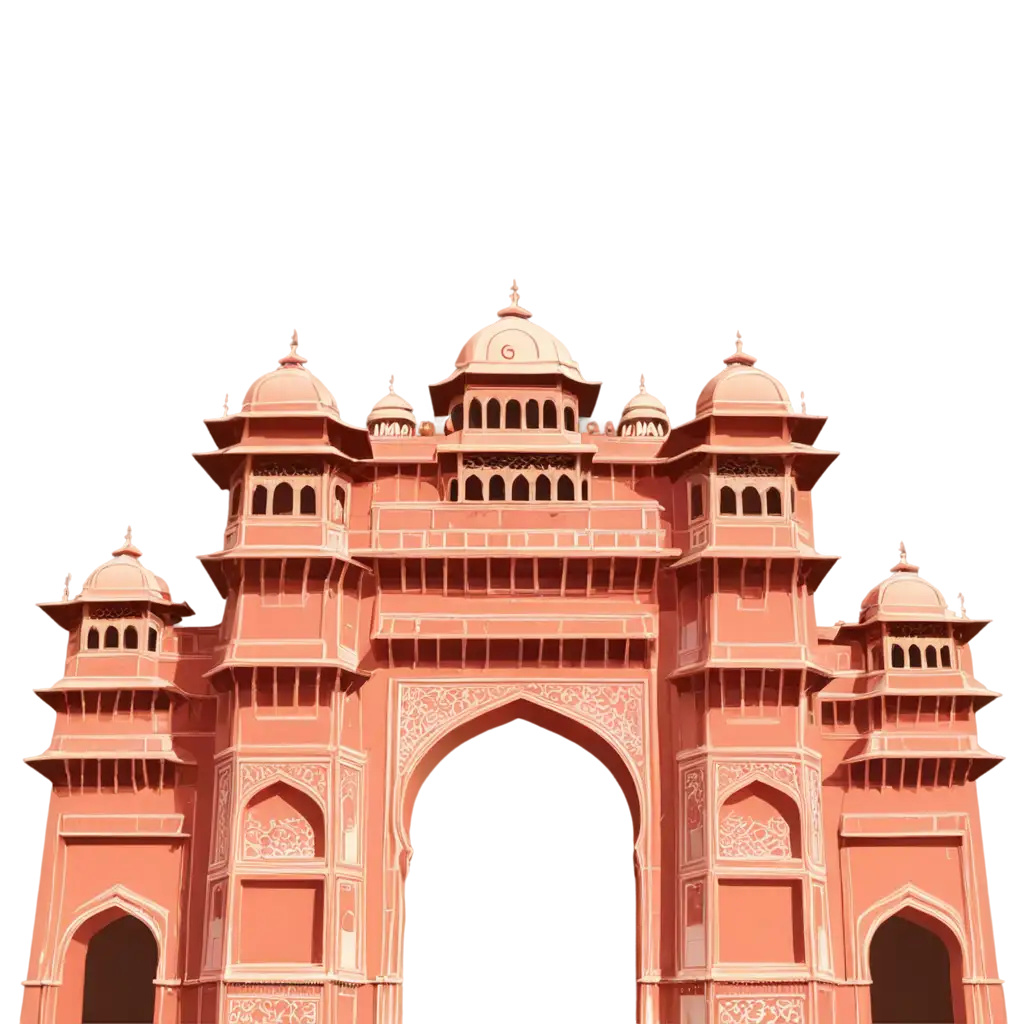 Vector-Image-of-Patrika-Gate-in-Jaipur-HighQuality-PNG-for-Digital-Projects