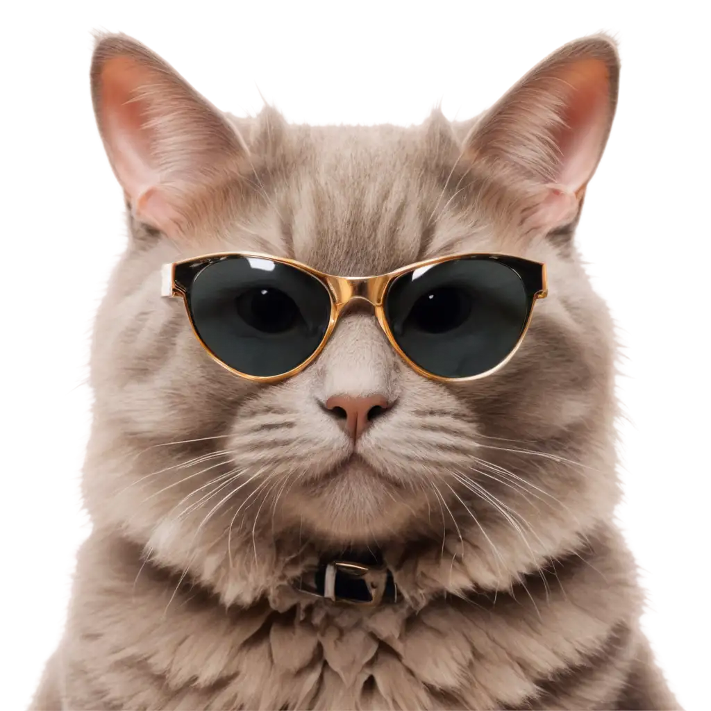 Stunning-PNG-Image-of-a-Beautiful-Cat-Wearing-Sunglasses-for-All-Your-Creative-Needs