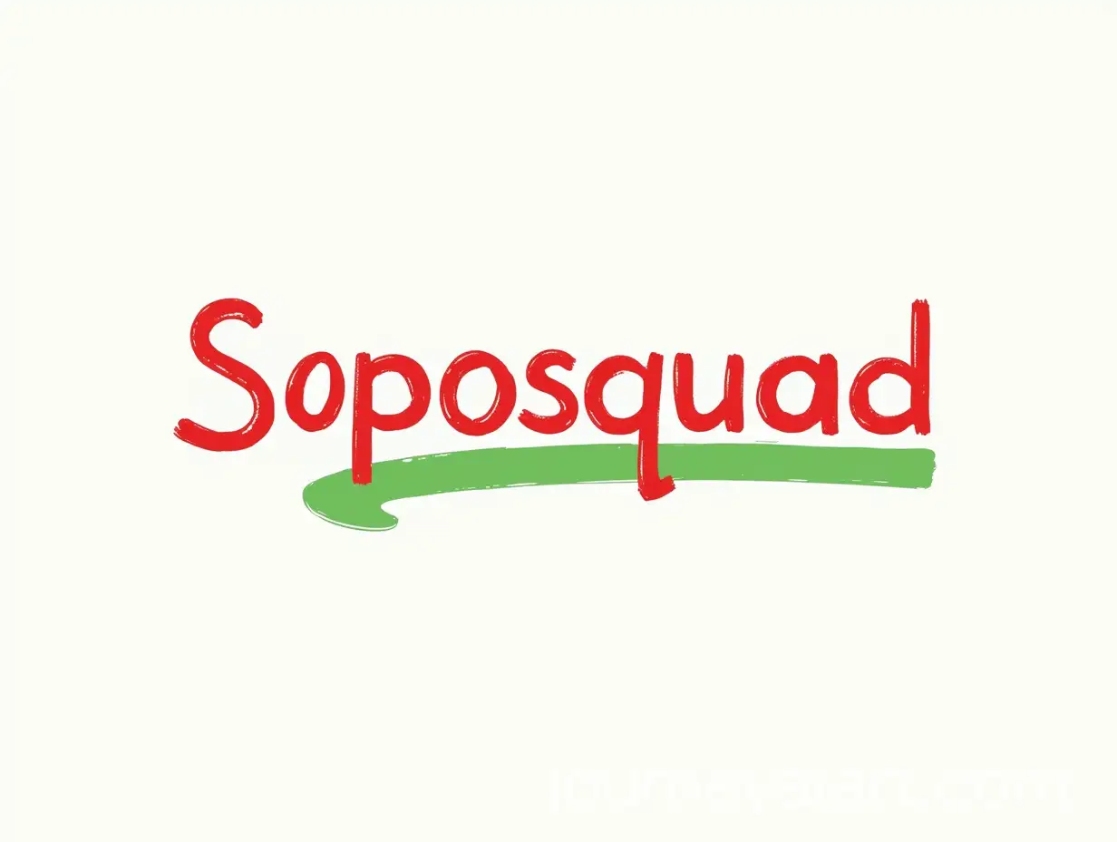 CartoonStyle-Soposquad-Logo-with-Red-and-Green-Letters