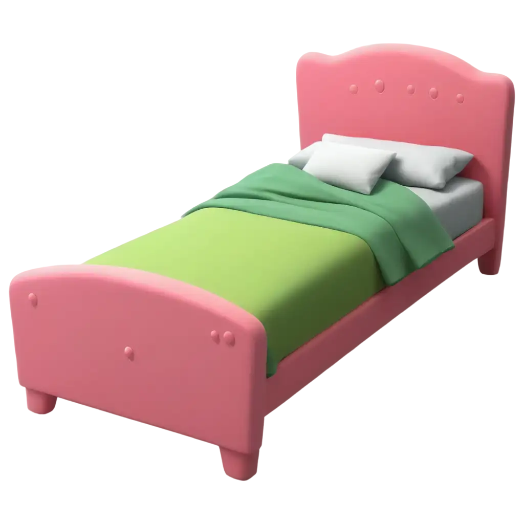 Cartoon-Bed-PNG-Playful-Illustration-of-a-Cozy-Bedroom-Scene