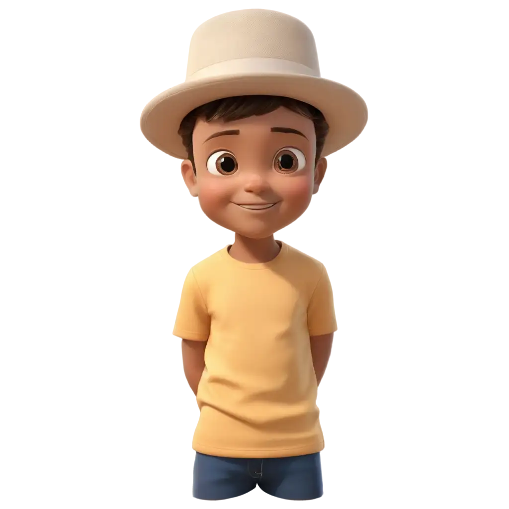 Boy-with-Hat-PNG-Image-High-Quality-Transparent-Background-for-Versatile-Use