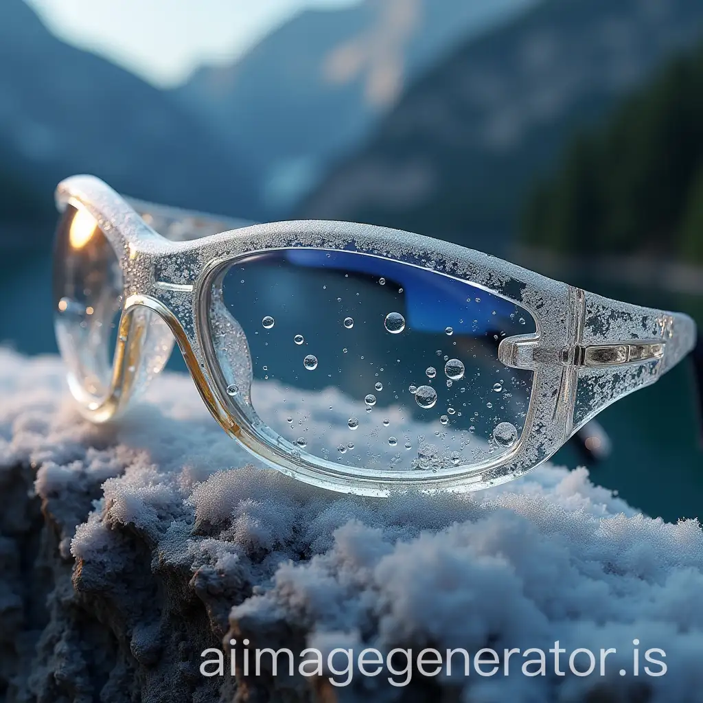 Solution: Smart crystals Anti-reflective and anti-fog technology lenses. Self-cleaning layer with nanoparticles activated by natural light. Crystals that automatically adapt to the environmental light (UV filter and photochromic).LENS