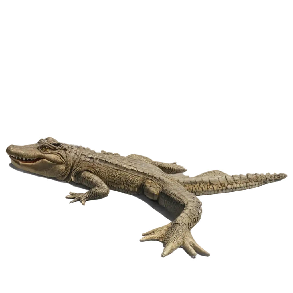 Alligator-PNG-Image-HighQuality-Transparent-Background-for-Versatile-Use