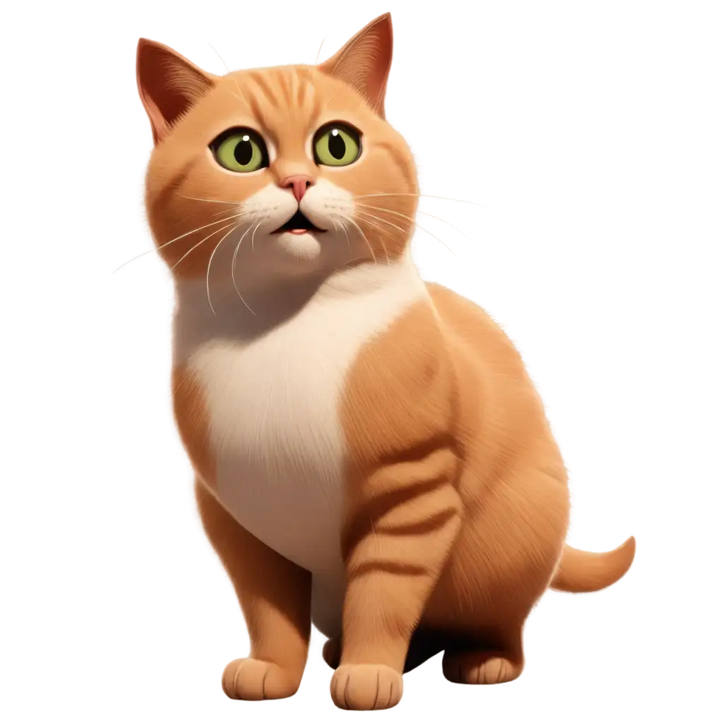 Cute-Animation-Cat-PNG-for-Versatile-Use-in-Digital-Art-and-Projects