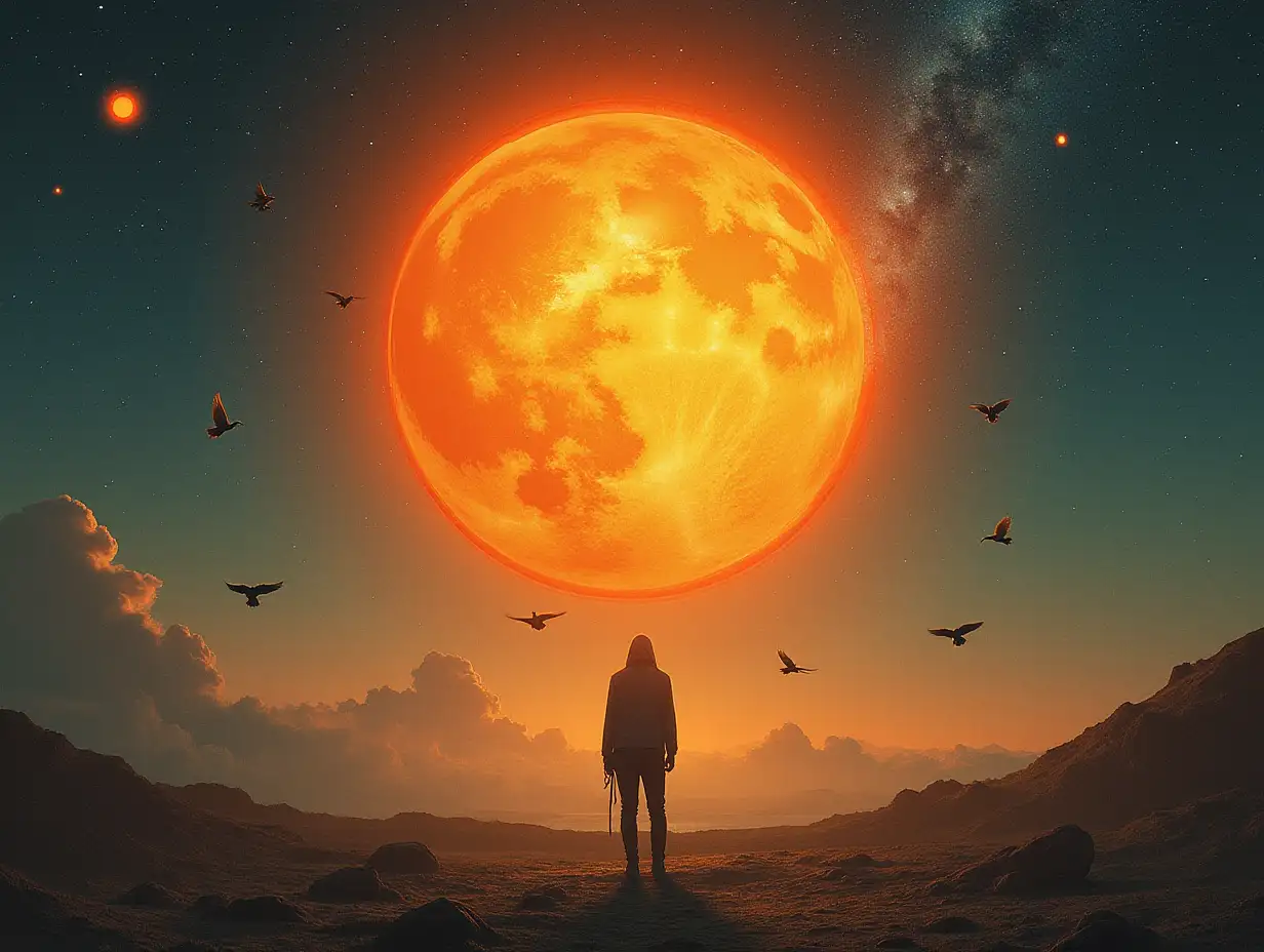 A-Solitary-Journey-Through-Cosmic-Mysteries-and-Surreal-Forms