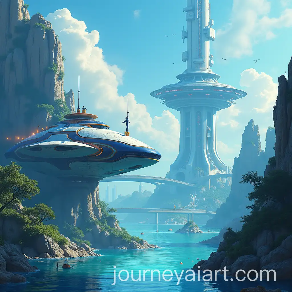 Futuristic-City-with-Antigravity-TransportAI-Image-Prompt-Expansion-Fish-in-Water-Scales-in-the-Sky