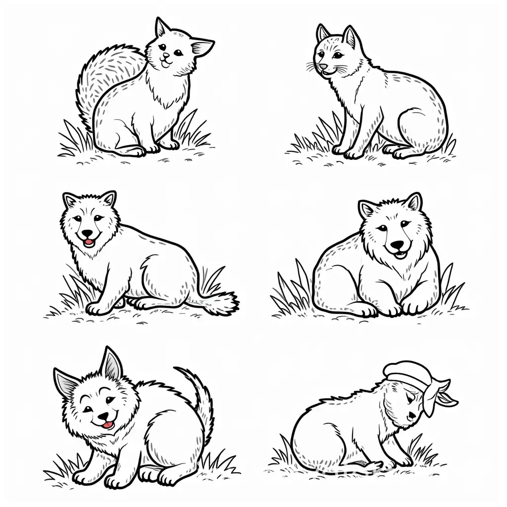 10-NatureInspiredAI-Image-Prompt-Expansion-Coloring-Pages-Featuring-Animals-Plants-and-Mythical-Beings