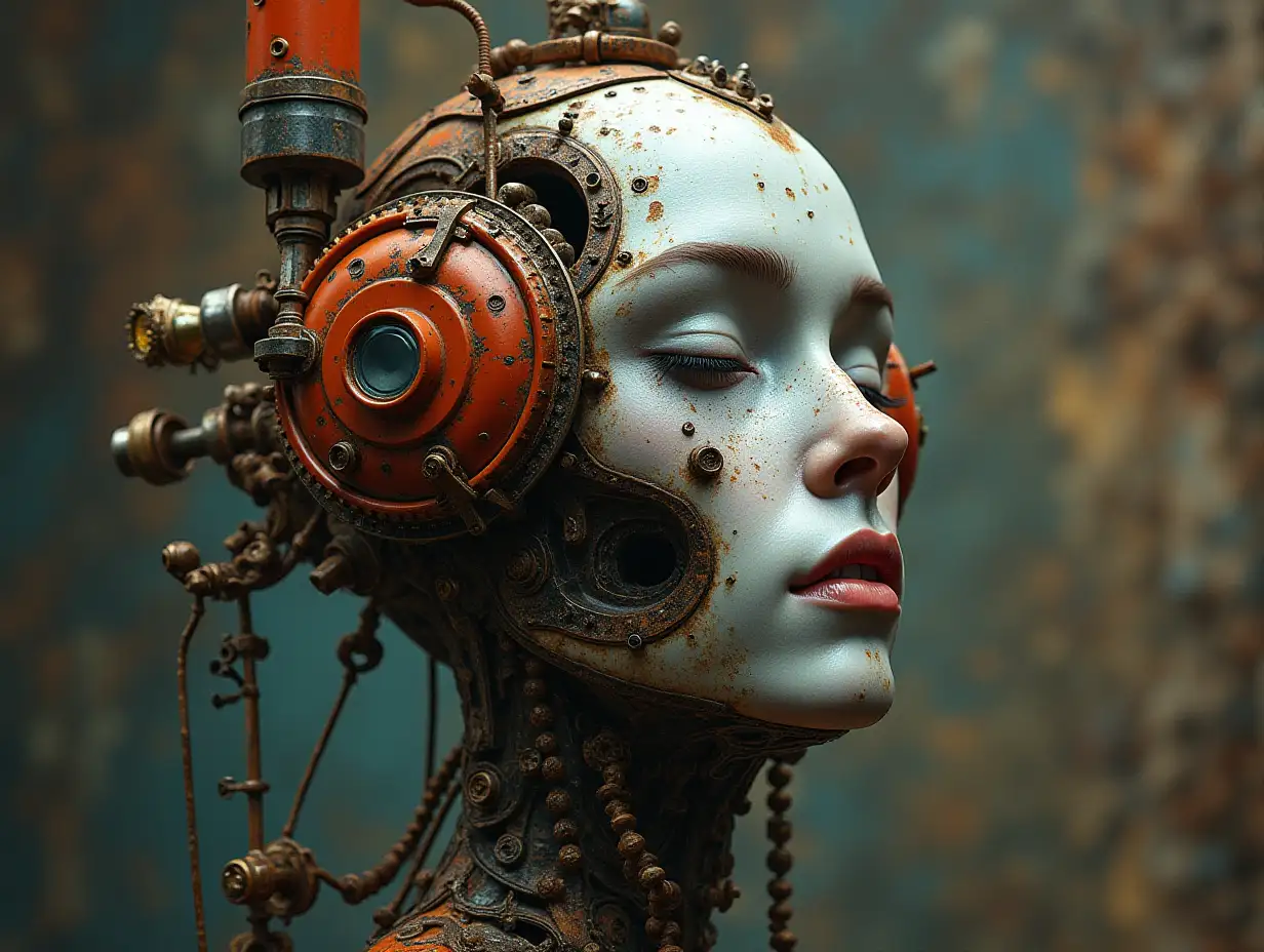 Surrealistic questions for the artificial unconscious of Steampunk