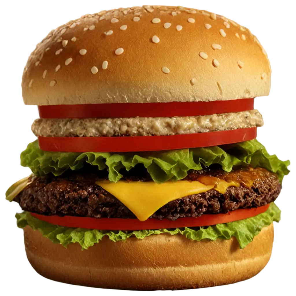 HighQuality-Burger-PNG-Image-for-Creative-Projects-and-Marketing