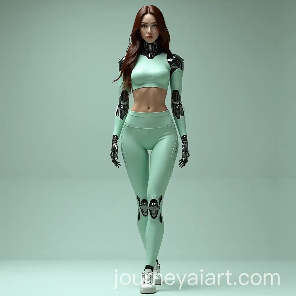 HyperRealistic-Cyborg-Woman-Robot-Displayed-for-Purchase-in-Futuristic-Setting