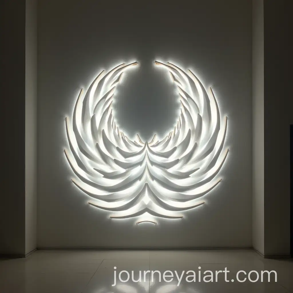 Illuminated-ThreeDimensional-Logo-on-Interior-Wall-of-Heydar-Aliyev-Centre