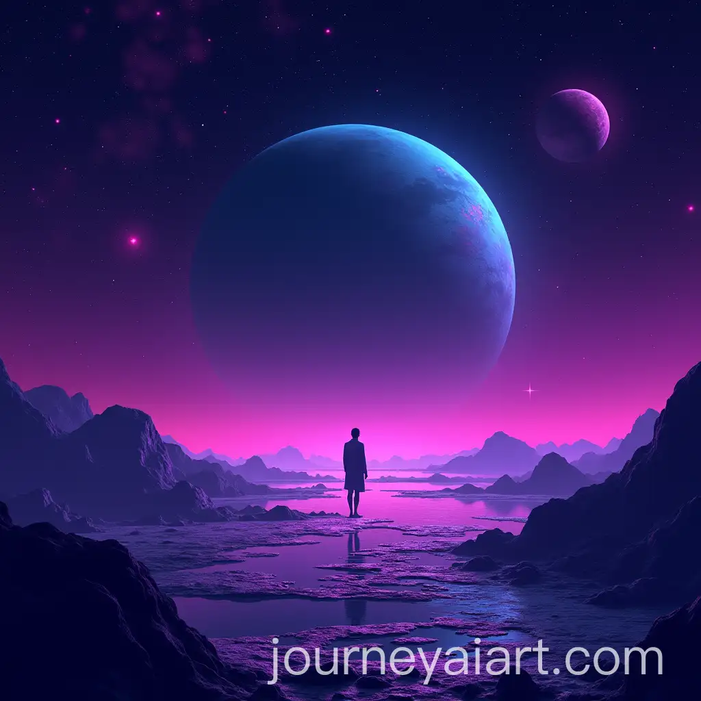 Mesmerizing-80s-SciFi-Scene-with-Neon-Planets-and-Cosmic-Dust