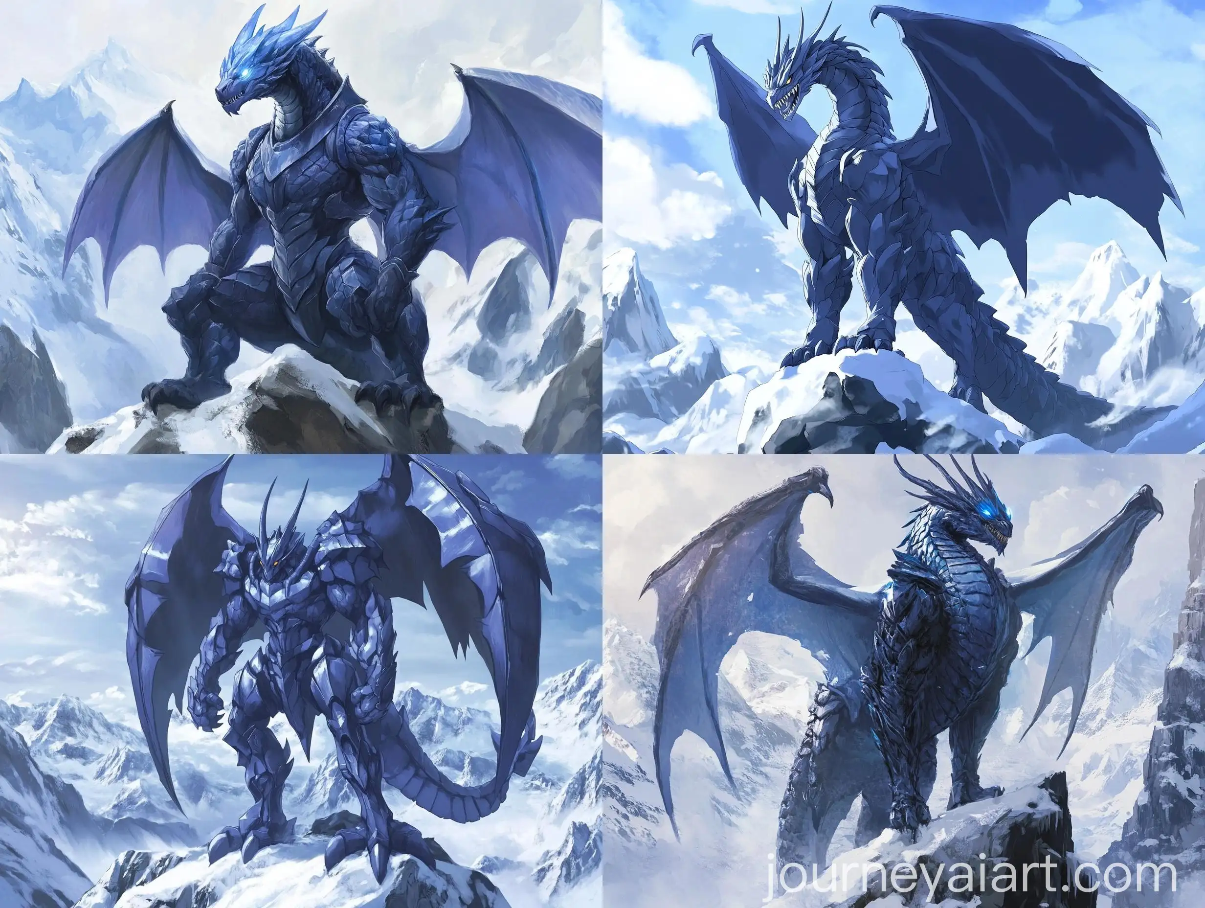 Majestic-Bipedal-Dragon-on-Frozen-Mountain-Peak