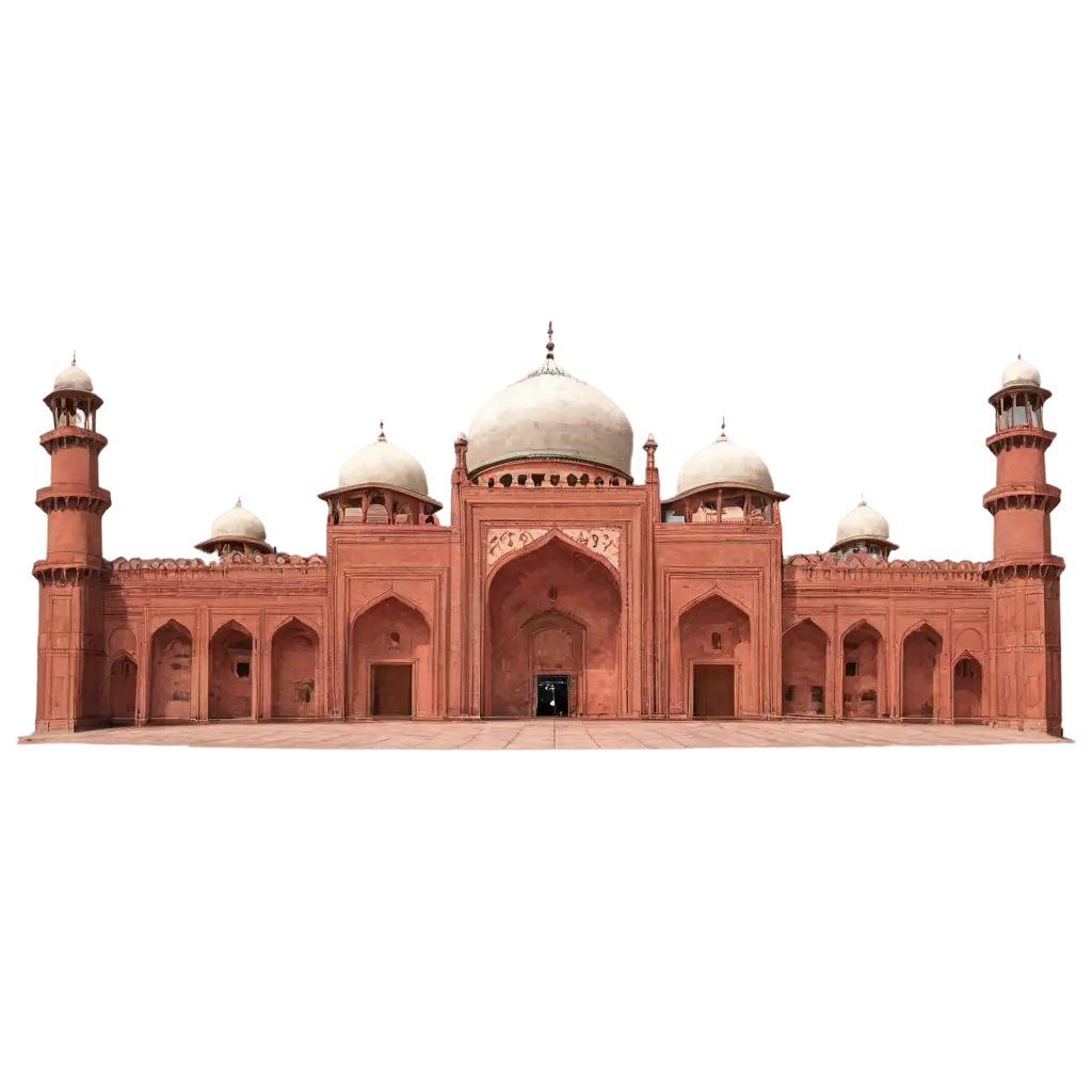 Stunning-Badshahi-Mosque-PNG-Image-HighQuality-and-Transparent-for-Your-Creative-Projects