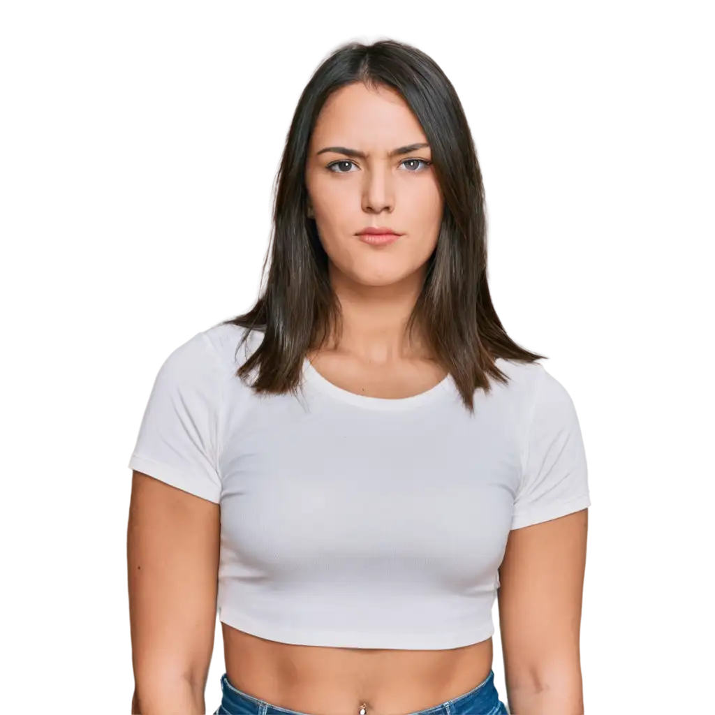 HighQuality-PNG-Image-of-an-American-Woman-with-a-Collared-Shirt