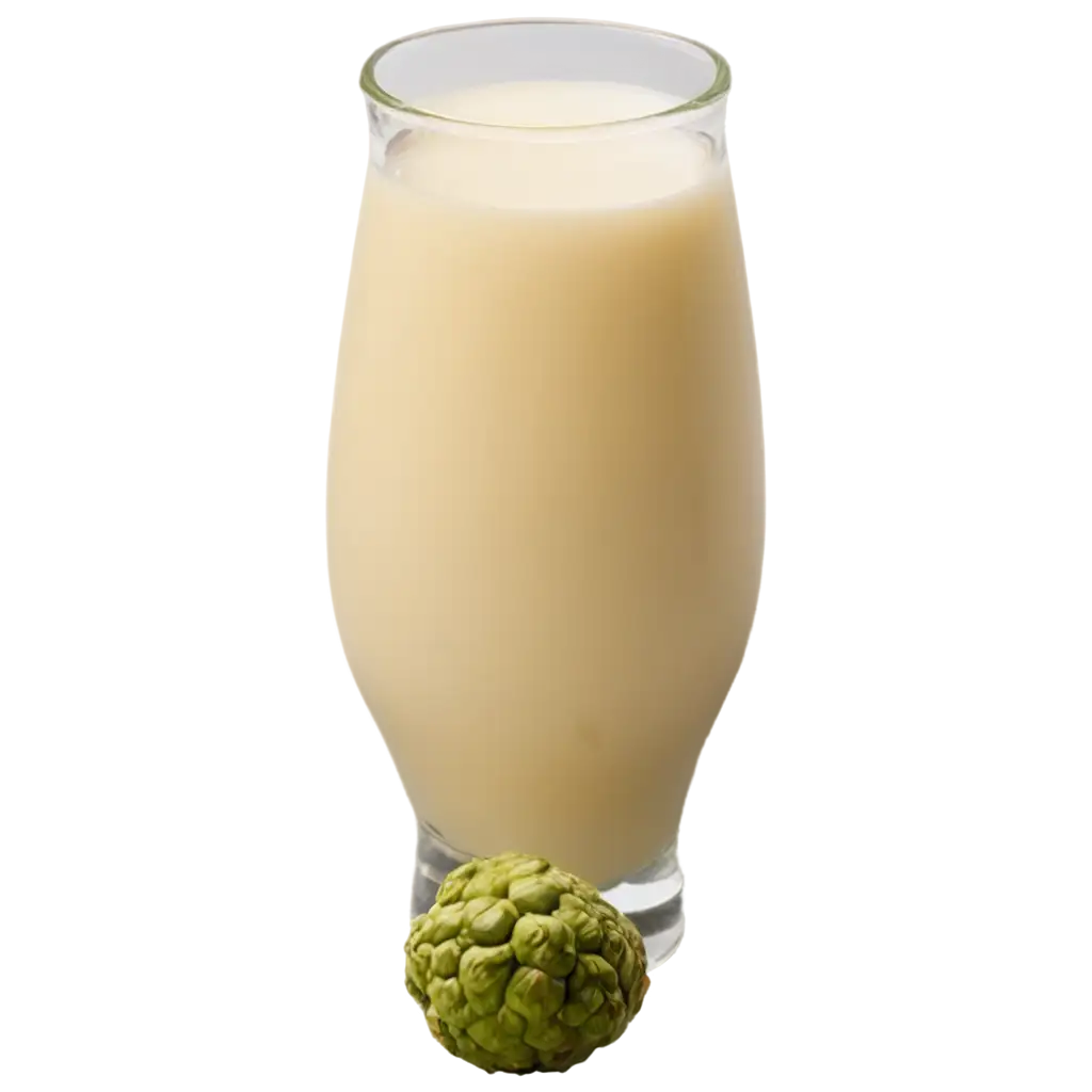 Fresh-Custard-Apple-Juice-PNG-Image-for-Digital-andPNG-Image-Usage-Scenarios-Marketing-Use