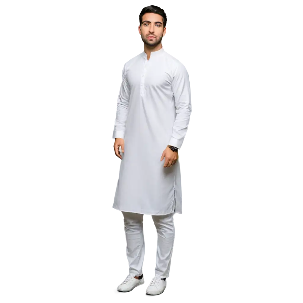 HighQuality-PNG-of-a-Model-in-White-Shalwar-Kameez-Perfect-for-Fashion-and-Cultural-Design