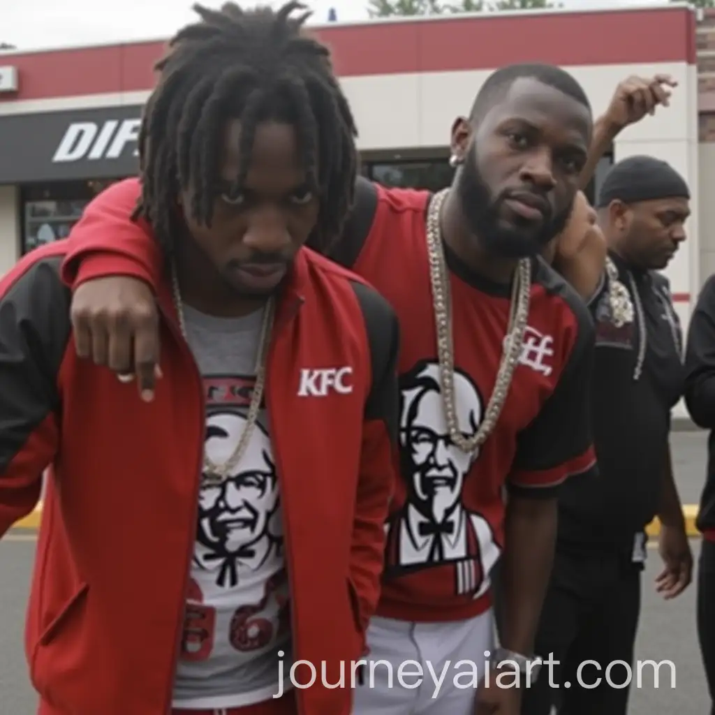 Chicago-Rapper-Chief-Keef-and-Associates-in-KFC-Brawl-with-Black-Rifles