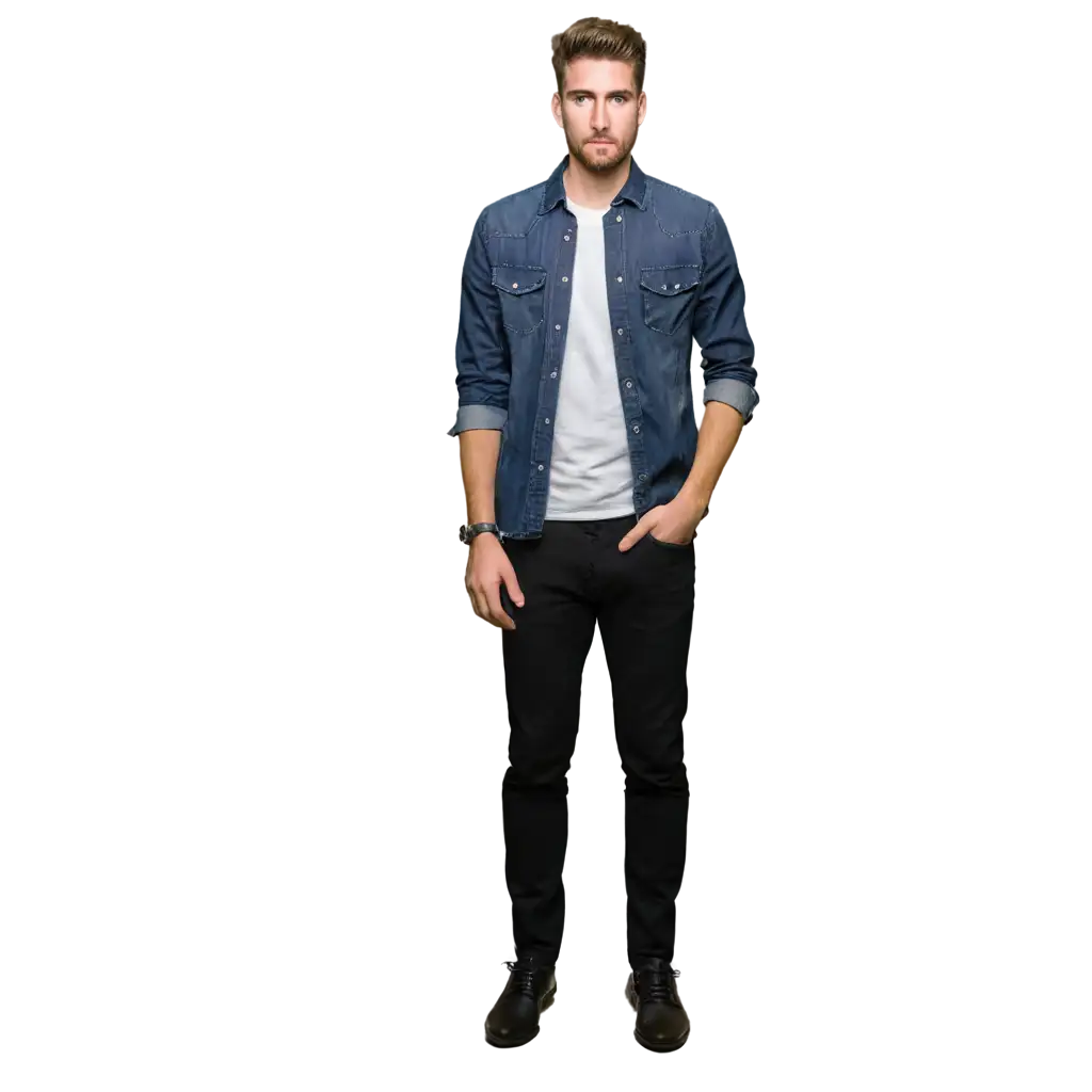 Unique-Black-Jeans-and-Shirt-PNG-for-Men-Elevate-Your-Fashion-Graphics