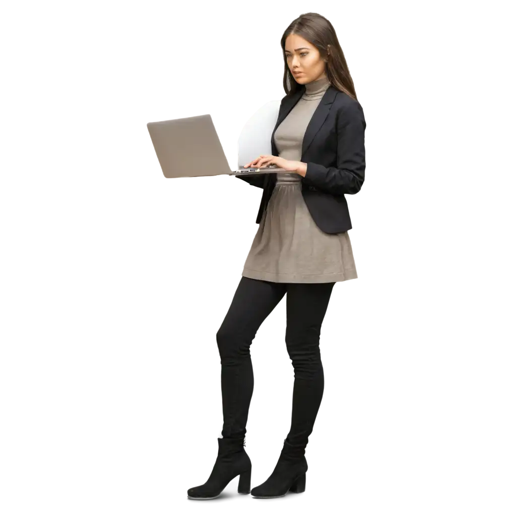 HighQuality-PNG-Image-of-a-Girl-Using-a-Laptop-Enhance-Your-Content-with-Clarity