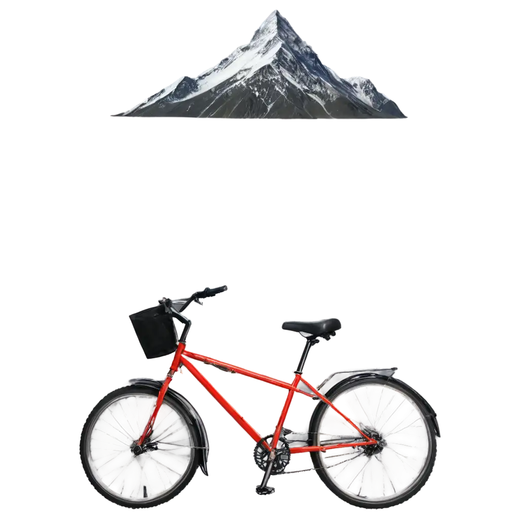 bicycle in a mountain