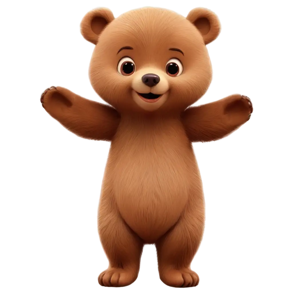 Cute-Animated-Bear-PNG-Perfect-for-Digital-Creations-and-Branding