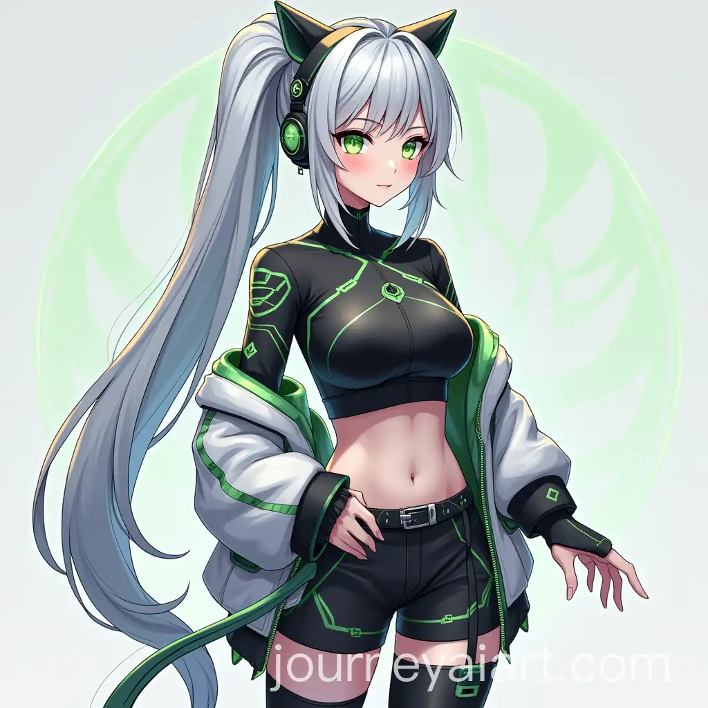 Anime-Girl-Vtuber-Model-with-Cyber-Genshin-Impact-Style-Outfit