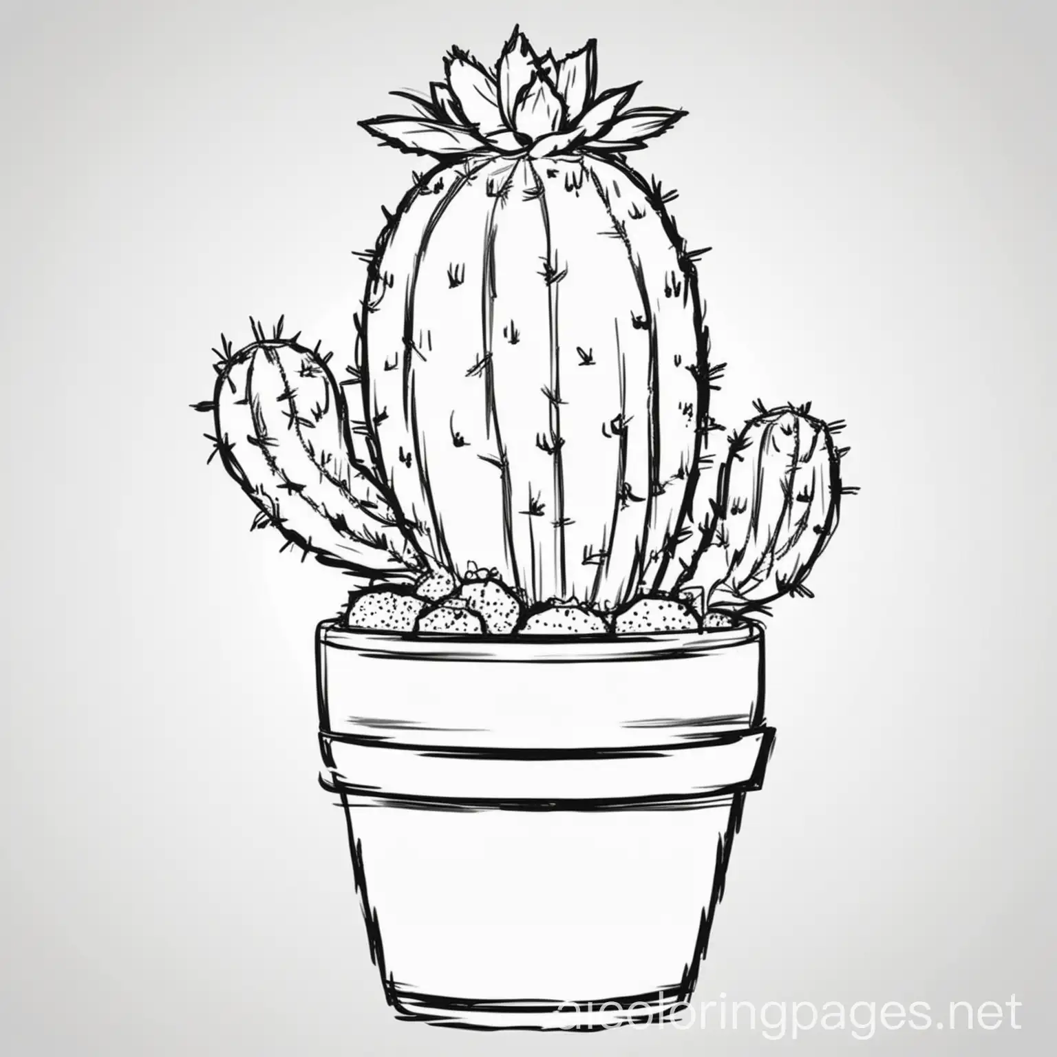 Simple-Cactus-Coloring-Page-for-Kids