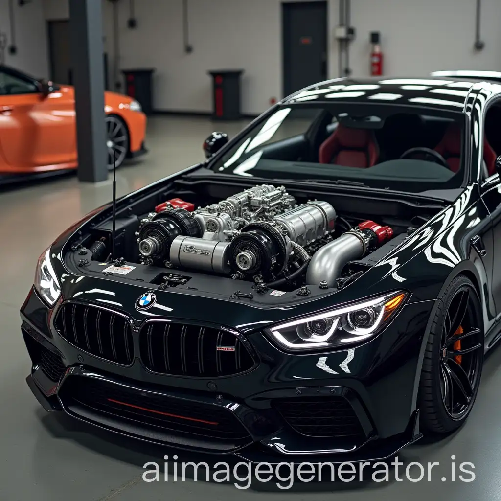 HighPerformance-Sports-Car-Engine-with-Detailed-Design-and-Components