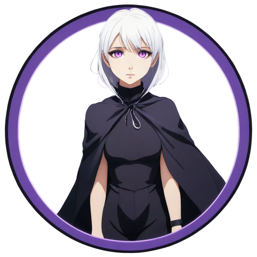 Anime-Girl-with-White-Hair-and-Purple-Eyes-in-a-Black-Circle-PNG-Image